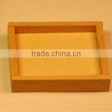 small wooden tray