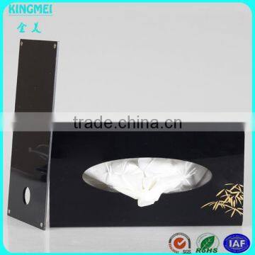 Unique Style Acrylic Organizer Tissue Acrylic Boxes Napkin Display Stand for Tissue photo-5