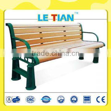 Hot sale park wooden leisure bench for sale LT-2120B