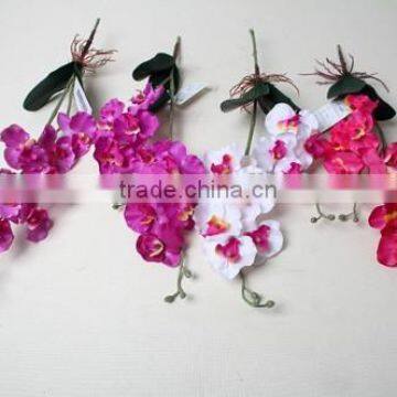 Fabric Butterfly Orchid Artificial Butterfly Orchid Flowers Landscaping Flowers photo-6