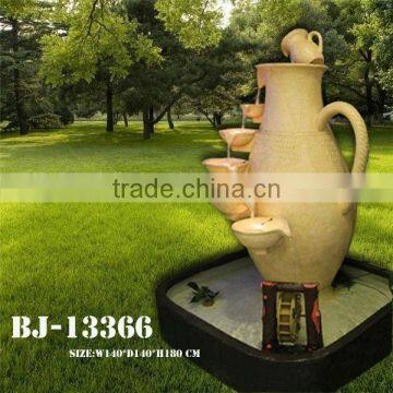 large garden urn sandstone fountain