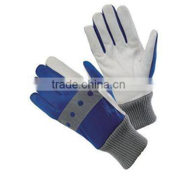 Safety pigskin leather mechanic Work Gloves ZM351-H