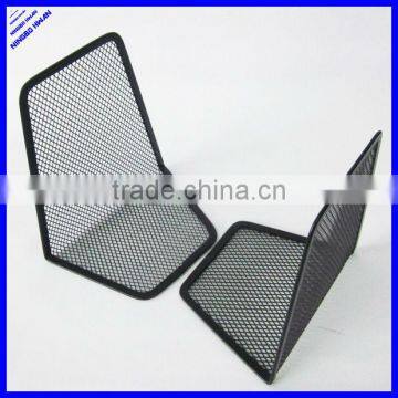 Sturdy wire black mesh metal book holder