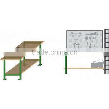 Design exported heavy duty metal work bench