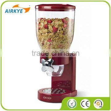 Double Dry Food Dispenser Kitchen Storage Container Cereal Snack photo-5