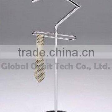 Hotel Furniture Metal Free Standing Wooden Coat Rack photo-4