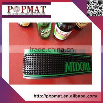 2017Custom Pvc Branded Bar Mat Importer Anti Slip Barmat