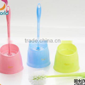 High Quality New Style Plastic Toilet Cleaning Brush With Holder Set photo-5
