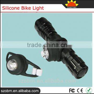 Multi-Color Bicycle Headlight Silicone Bike Light For Safety Travel photo-4