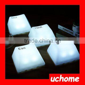 UCHOME Creative Furniture Lamp Wholesale Mini Button Lamp Creative Keyboard Night Light Cheap LED Key Light photo-6