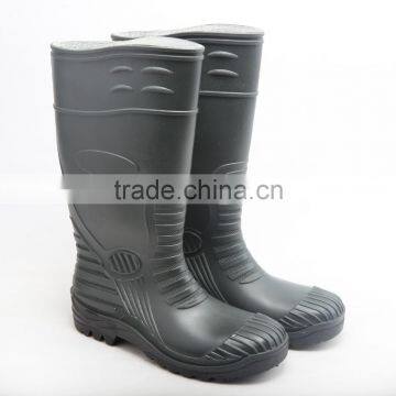 CSA safety gumboots rubber boots steel toe cap steel plate midsole