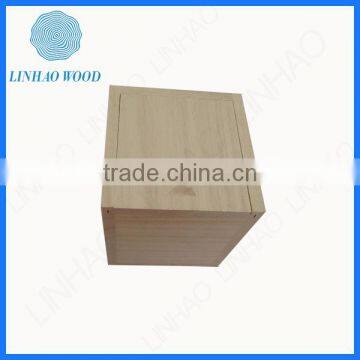Cheap unfinished wooden watch box,wooden box for packing gift