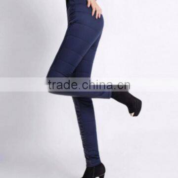 Womens Thick Down Cashmere Pants photo-2