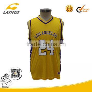 hot selling OEM accepted basketball jersey