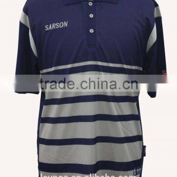 Polo Shirt Custom Embroidered Logo Lima Polo With 3/4pant photo-3
