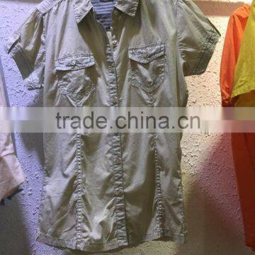 GZY Fitness Women Shirt Stock Linen Fabric Thailand Design 2017 High Quality Cheap Mixed