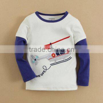 2014 baby clothes 100 cotton light up t shirts for kids