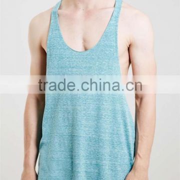 Stringer custom made plain 100% cotton wholesale bodybuilding stringer singlet in bulk