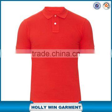 Mens custom design polo shirts 100% cotton wholesale China