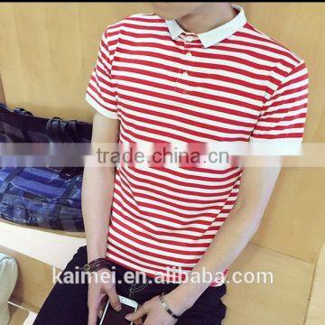 Wholesale Latest Design Best Choice for Young Men Polo Shirt Custom CVC(75/25) photo-2