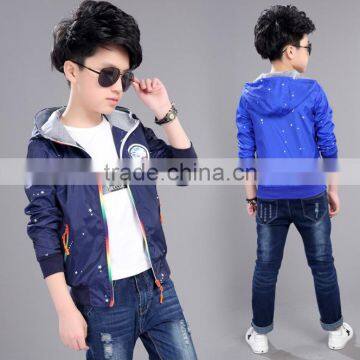 Zm40661b Wholesale Children Autumn Jackets Casual Sports Coat for Boy