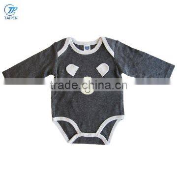 Newborn Baby Clothes Unisex Baby Body Suit With Cute Bear Pattern Long Sleeve Spring Baby Romper