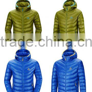 2017 OEM ODM Ultra Light Winter Men White Duck Feather Down Jacket photo-5