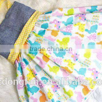 2017 New Arrive Littler Girls Easter Bunny Halter Dress Baby Kids Cute Holiday Clothing photo-2