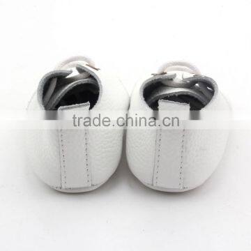 Shenzhen Baby Happy White Leather Baby Oxford Shoes photo-6