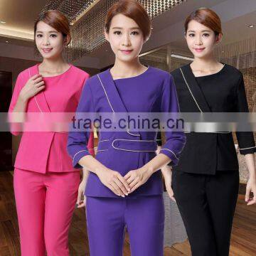 Fashion Design Wholesale Price Spa Beauty Workwear Uniform photo-3