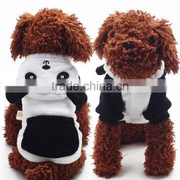 Wholesale Winter cartoon pet Panana Jacket Cute Pet Coat Fancy Costume apparel