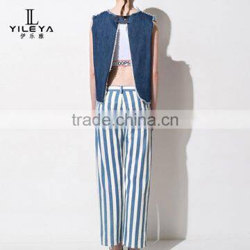 Denim Vest Women,girls Denim Vest Factory photo-2