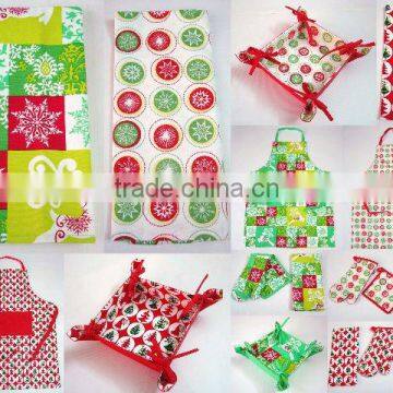 Xmas Kitchen Textiles