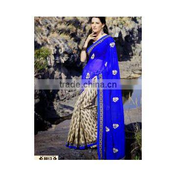 Attractive Party Wear Sarees SKU#17517