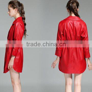 New Style Women Leather Jacket/women Jacket photo-6