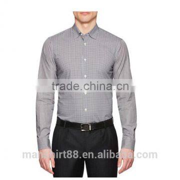100% Cotton Spread Collar Shirt for Men Long Sleeve Shirt for Men Polka Shirt for Men photo-4