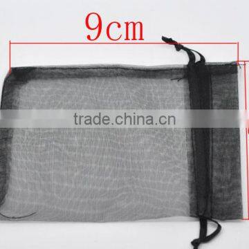 Black Organza Jewelry Packaging Bags Wedding Candy Packing Bag photo-3