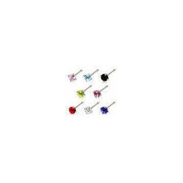 316L Surgical Stainless Steel Nose Ring Body Piercings Jewelry For Women