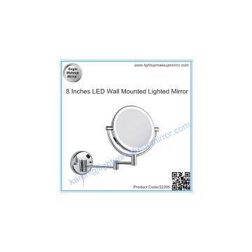 8 Inches LED Wall Mounted Lighted Mirror