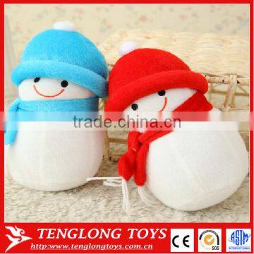 Christmas plush Snowman Ornaments,christmas decoration