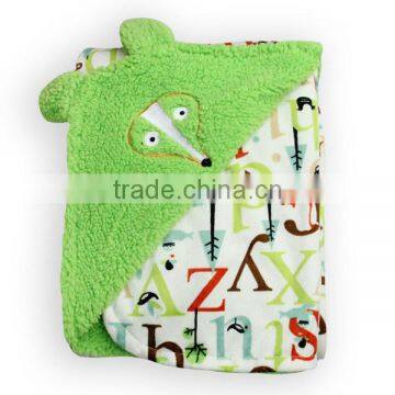 Fashionable Design Soft Touch Animal Baby Blanket photo-2