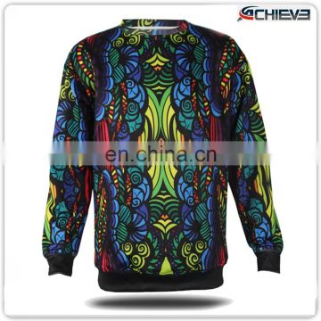 Fashionable full print sweatshirt / all over print sweatshirt