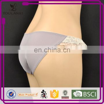 Customized Elegant Female Embriodery Romantic Sexy Young Girls Underwear Panties Model