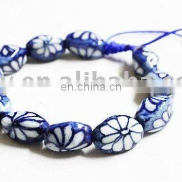 porcelain beads bracelet