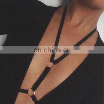 Beautiful And Sexy And Charming Women Harness Cage Bra Cupless Lingerie Bondage Body Harness Belt
