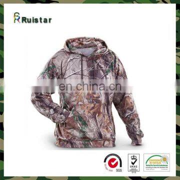 Camo Fleece Hooded Sweatshirt Non License Camo Jacket