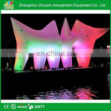 Popular used commercial cheap led lighting decoration inflatable