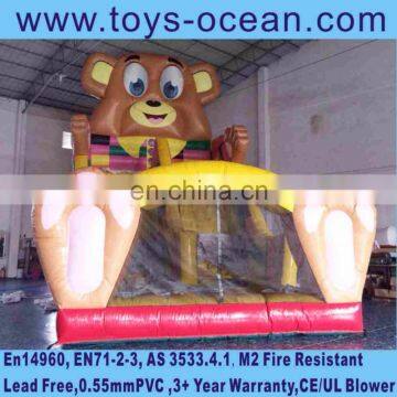 Cheap Gaint Inflatable Bear Slide Bouncer for Toddlers Sale photo-2