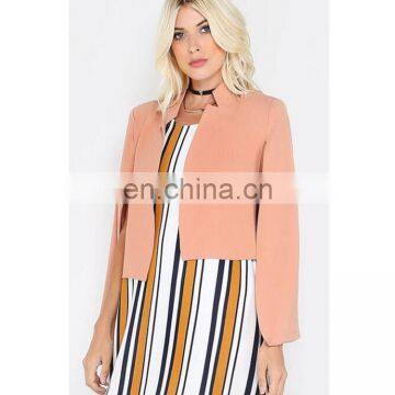 Cropped Cape Blazer Lady Price Kurti With Jacket Designs photo-2