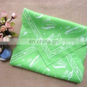 Printing customized square cotton bandana